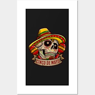 CINCO DE MAYO T-SHIRT CELEBRATION GIFT Posters and Art